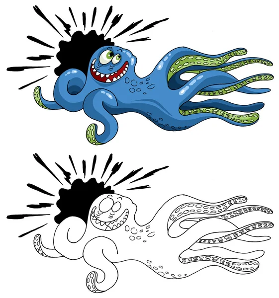 章鱼 — 图库矢量图片