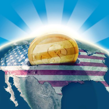 USA moneybox clipart
