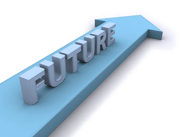 Jövőbeni irányát — Stock Fotó