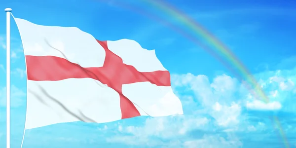 Engelse vlag — Stockfoto