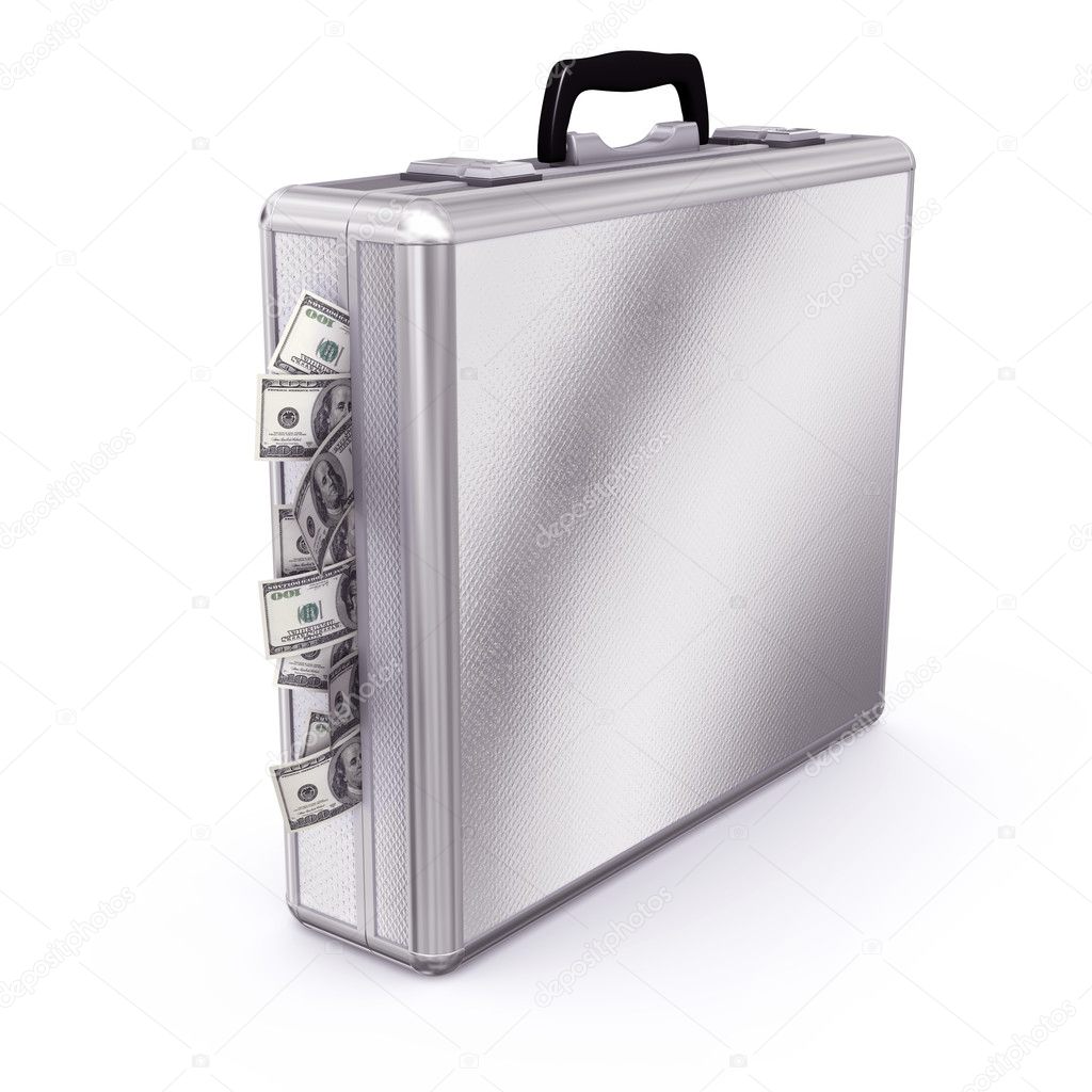 Briefcase full of 100 Dollar Bills
