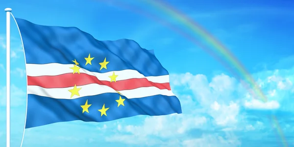 카보베르데의 국기 — 스톡 사진
