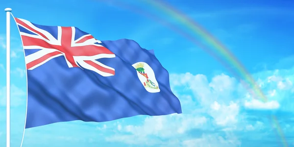开曼群岛旗帜 — 图库照片