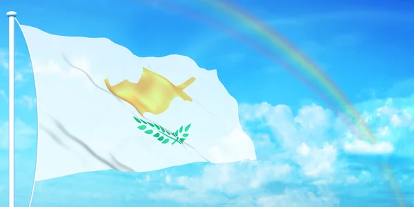 Bandiera di Cipro — Foto Stock