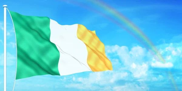 Ireland flag — Stock Photo, Image