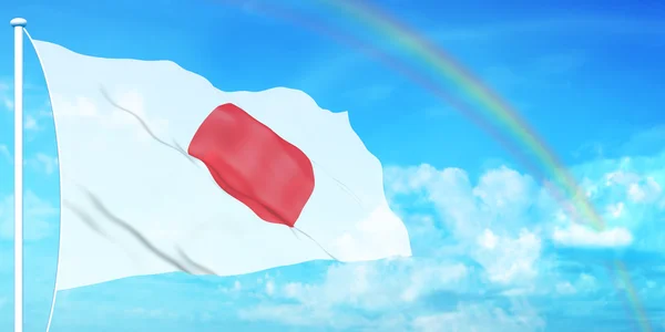 Bandera de Japón —  Fotos de Stock