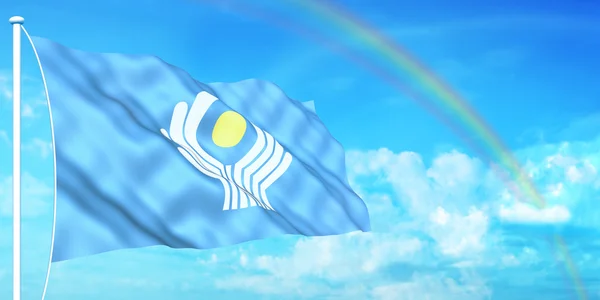 CIS flag — Stock Photo, Image