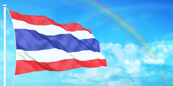 Bandiera Thailandia — Foto Stock
