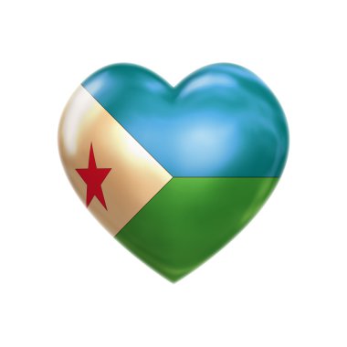 I love Djibouti clipart