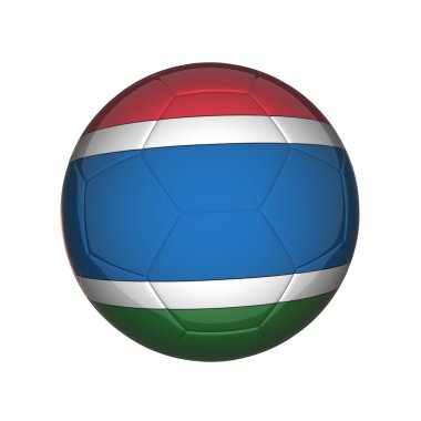 Gambia football clipart