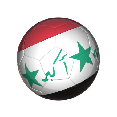 Iraq football clipart