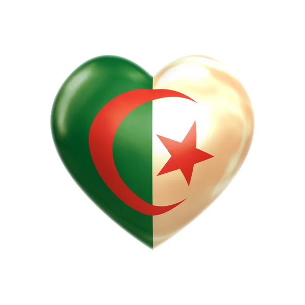 我爱阿尔及利亚 — 图库照片