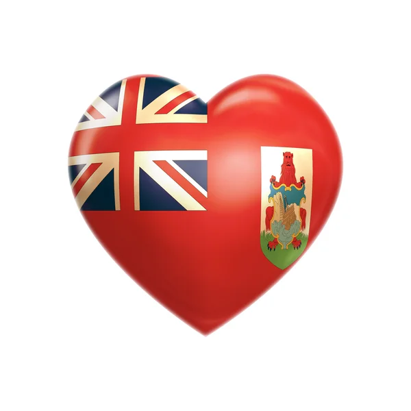 Miluji Bermudy — Stock fotografie