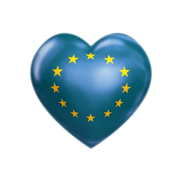 Kocham Europę — Zdjęcie stockowe