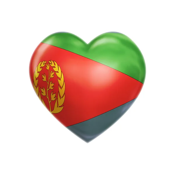 I love Eritrea — Stock Photo, Image