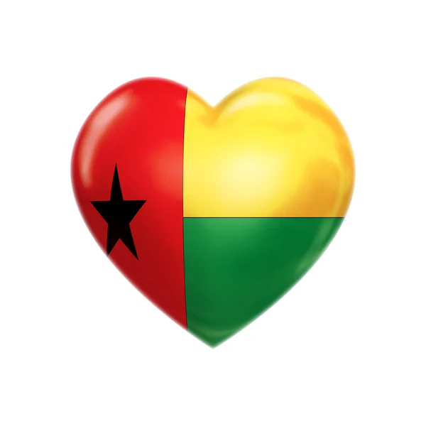 Eu amo Guiné Bissau — Fotografia de Stock