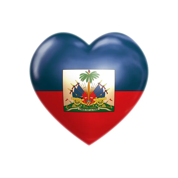 Eu amo haiti — Fotografia de Stock