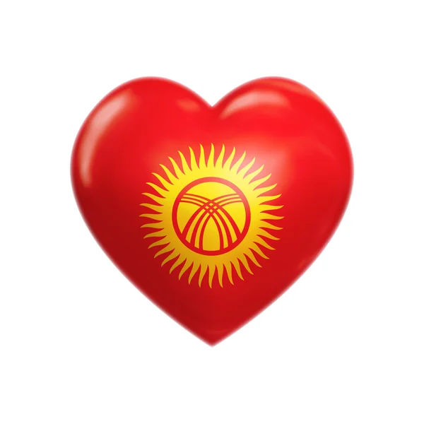 Ik hou van Kirgizië — Stockfoto