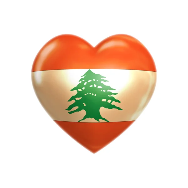 Ich liebe libanon — Stockfoto