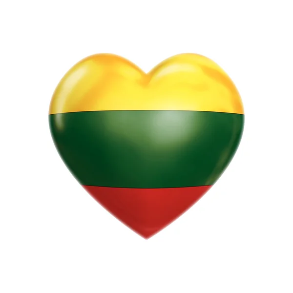 Jag älskar Litauen — Stockfoto