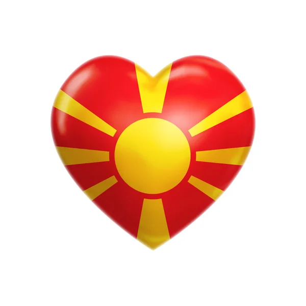 Ich liebe mazedonien — Stockfoto
