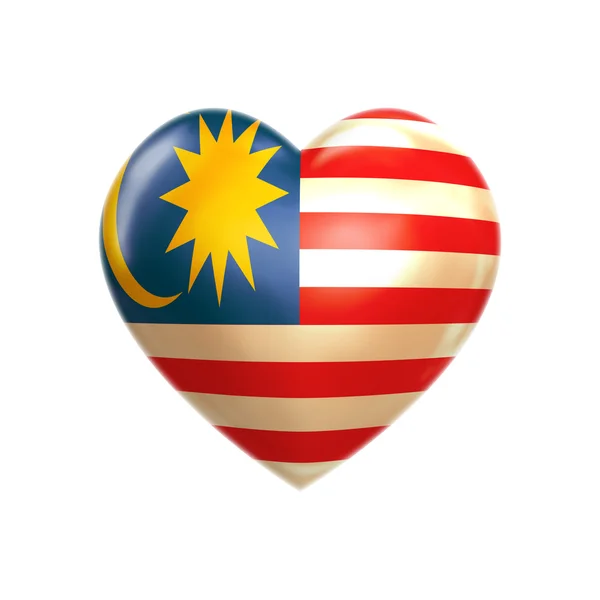 I love Malaysia — Stock Photo, Image