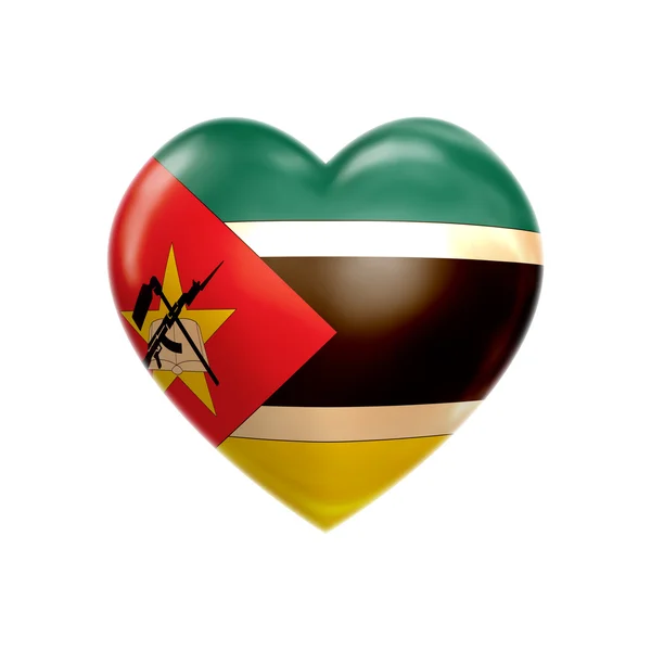 I love Mozambique — Stock Photo, Image