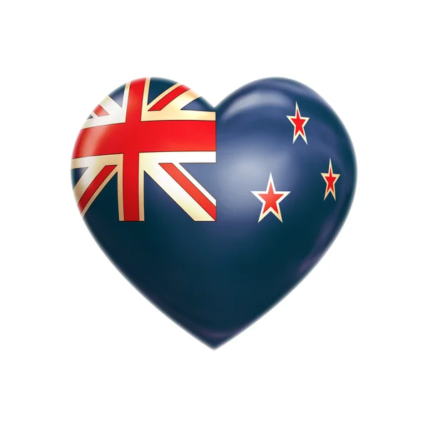 Én szerelem a Új-Zéland — Stock Fotó
