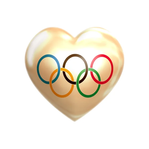 Adoro os Jogos Olímpicos. — Fotografia de Stock
