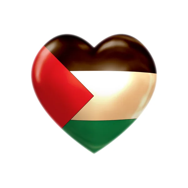 Jag älskar Palestina — Stockfoto