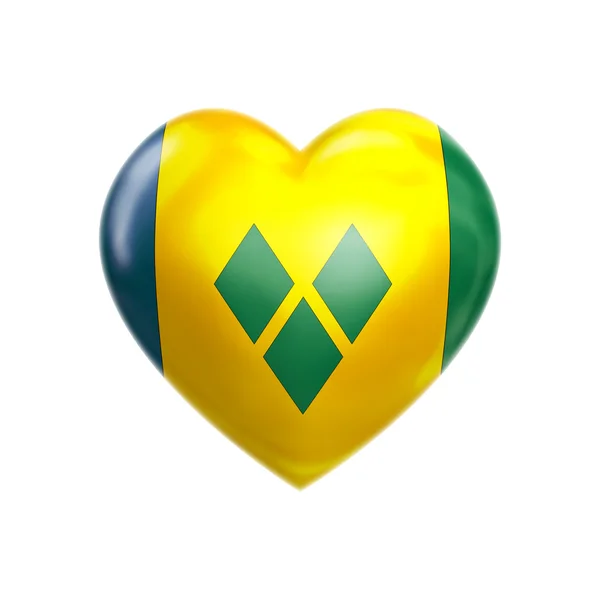 Ich liebe saint vincent und die Grenadinen — Stockfoto