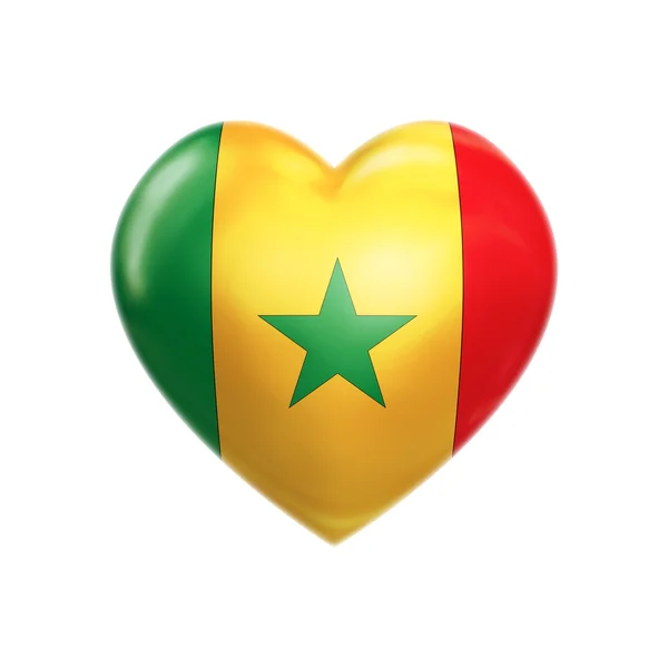 Eu amo o Senegal — Fotografia de Stock