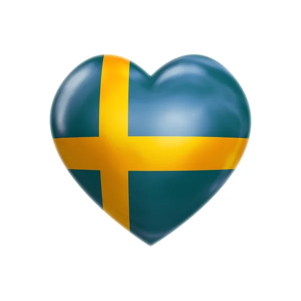 Ich liebe schweden — Stockfoto