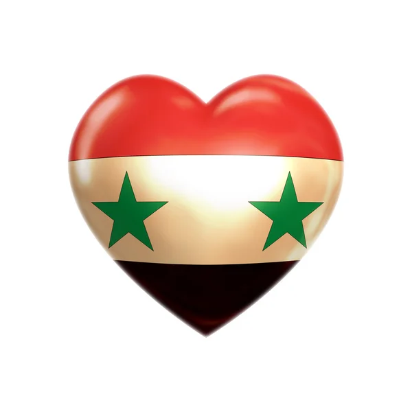 Én szeretem a Szíria — Stock Fotó