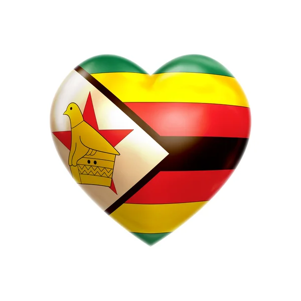 Me encanta ZIMBABWE — Foto de Stock