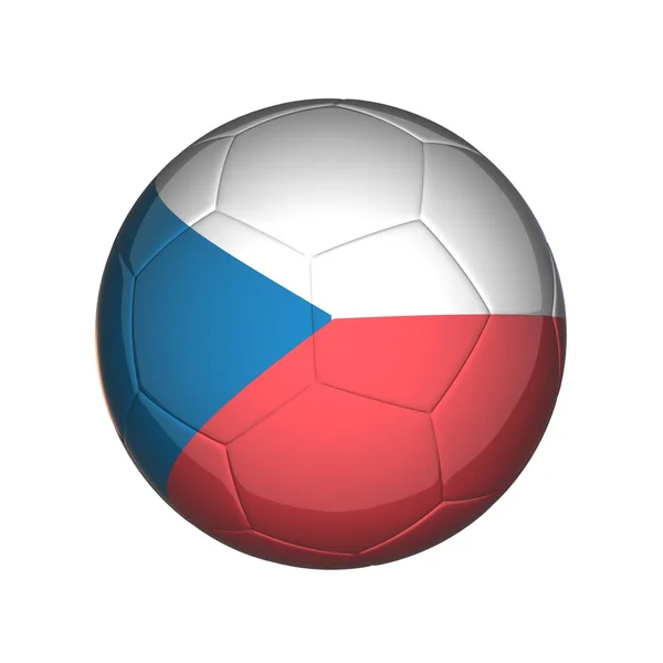 Чеський футболіст — стокове фото