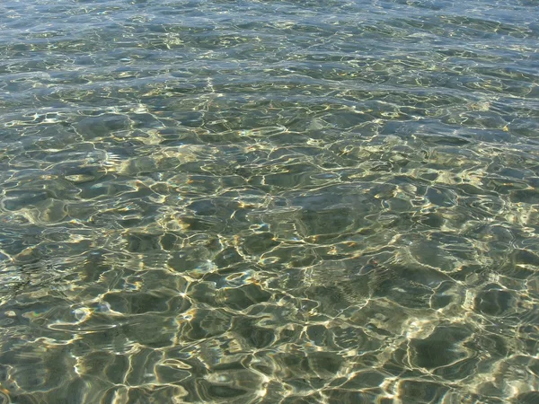 Crystal, clear sea — Stock Photo, Image