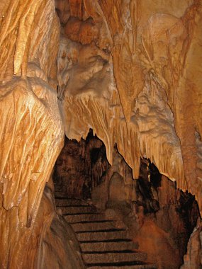 Underground cave - Resavska pecina in Serbia clipart