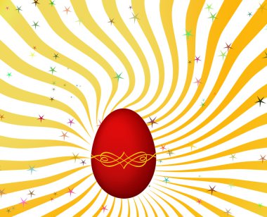 Easter egg background clipart