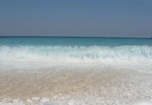 Piękne marmurowe plaży — Zdjęcie stockowe