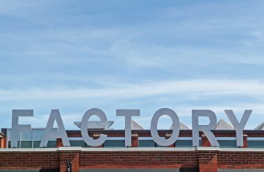 Generic factory signage clipart