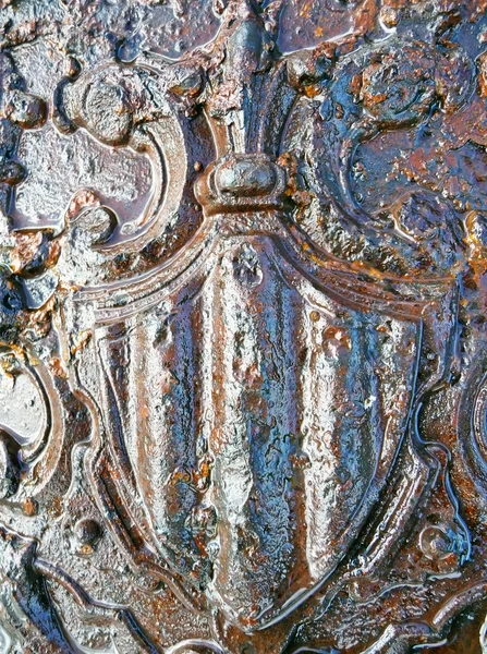 빈티지 금속 산업 유물 스톡 사진