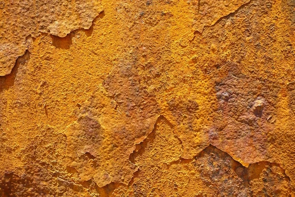 Peeling Rostig metall bakgrund — Stockfoto