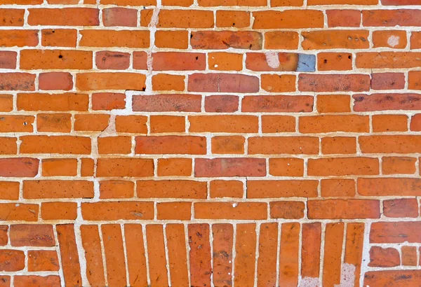 빈티지 벽돌 벽 배경 스톡 사진