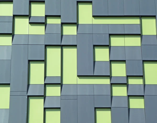 Modernes städtisches Gebäude außen abstrakt Stockbild