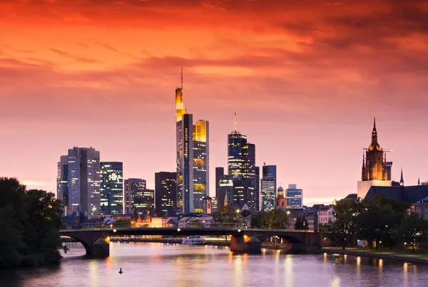 Frankfurt am Main, Alemanha — Fotografia de Stock