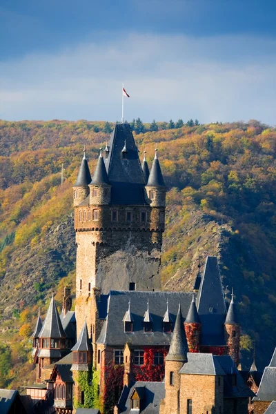 Reichsburg 城堡在科海姆 免版税图库照片