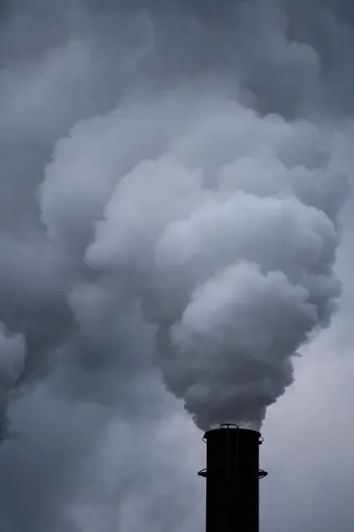 Poluição atmosférica — Fotografia de Stock