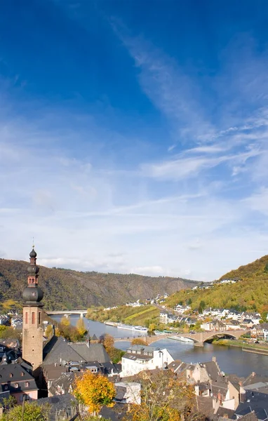 Cochem on the Moselle, Alemanha — Fotografia de Stock