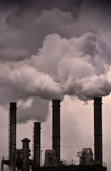 Riscaldamento globale Inquinamento atmosferico — Foto Stock